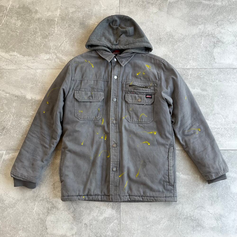 Dickies Quilted Work Jacket with Hood – Size L